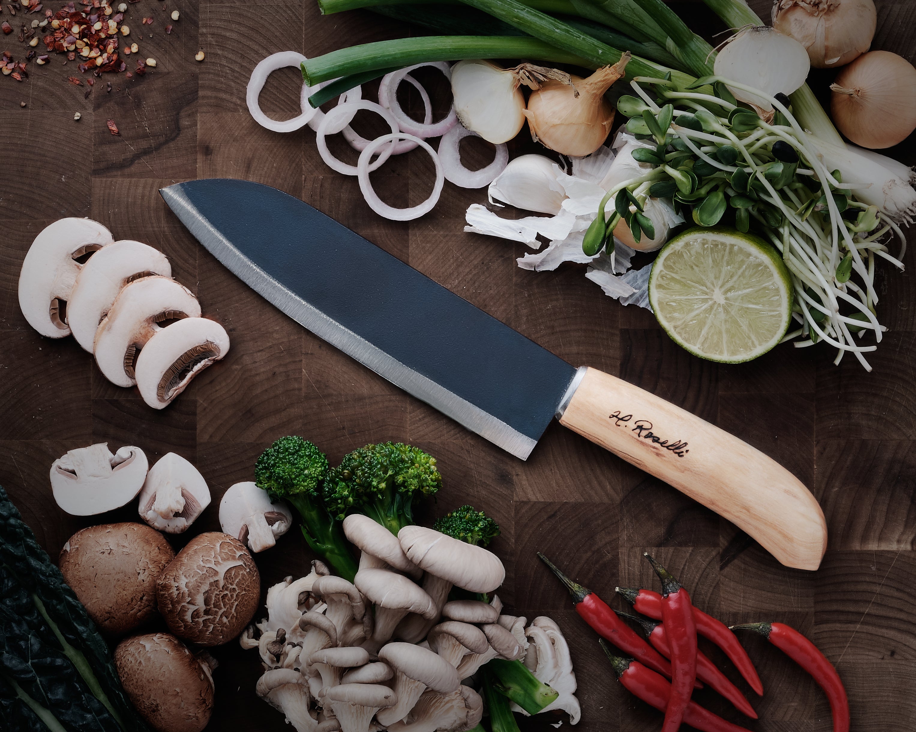 Cuchillo Chef Japonés