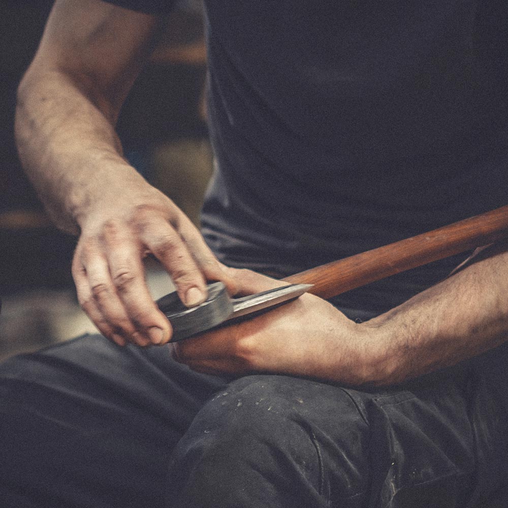 Piedra de afilar redonda